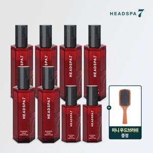 헤드스파7 블루밍 매직 스타일러 160mlx6 + 60mlx2 + 미니우드브러쉬