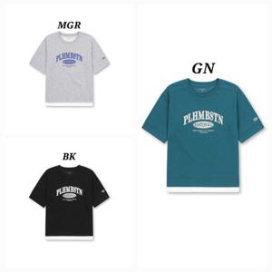 [폴햄키즈]더블니트레이어드반팔티셔츠 pkf2ts3011_DG