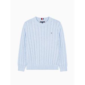 타미힐피거 키즈 공용 에센셜 케이블 스웨터 BB T42E7WWO220BT1 C1O DW5 SFO Z00