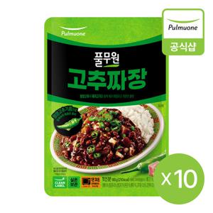[풀무원] 고추짜장 덮밥소스 180gX10개