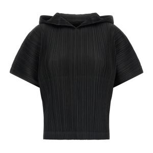 이세이미야케 플리츠플리즈 어거스트 플리츠 후드 탑 PP58JK123