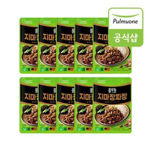 [풀무원]풀무원 지마장짜장 덮밥소스 180g x 10개