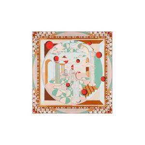 펜디 머플러 스카프 FXT091AYL8F1USV AI25 NEUTRAL RED MULTIC