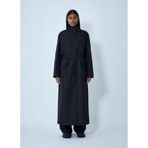 25 FW Moncler x EE72 by Edward Enninful 여성 Winifred 롱 윈드브레이커 재킷  mee0262003blk