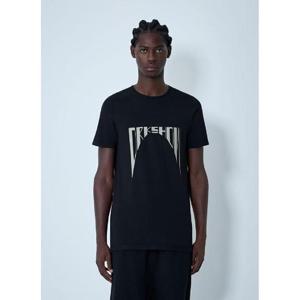 25 FW 릭오웬스 남성 로고 모티프 티셔츠 drk0162011blk
