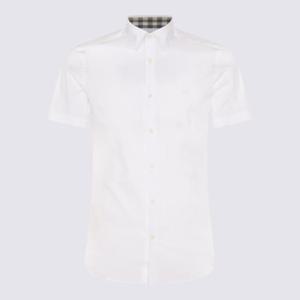 버버리 반팔 티셔츠 8079594 A1464 Bianco
