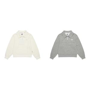 내셔널지오그래픽 키즈 여아 반집업 맨투맨 (융기모) (K254GSW010)