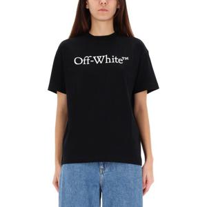 오프화이트 로고 크루넥 반팔 티셔츠 OWAA089 C99JER0031001