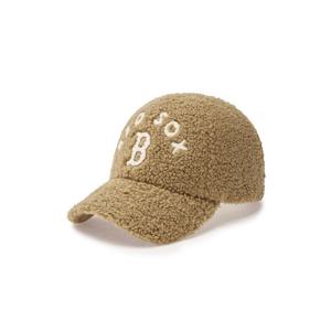 M MLB모자 GQC 3ACPV0146-43BGS 바시티 후리스 언스트럭쳐 볼캡 보스턴 레드삭스