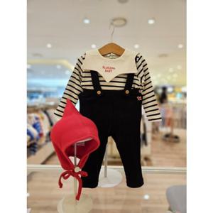 [블루독베이비] 25FW신상 (BK)홀리데이 멜빵 상하세트B (45C7067216)