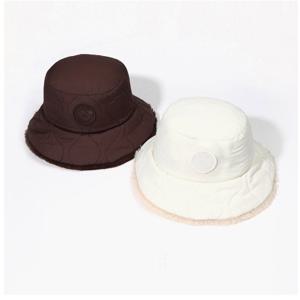 [링스골프][24FW] 여성 퀼팅 귀달이 버킷햇  L21D4CP262_BR_CC