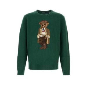 POLO RALPH LAUREN Green wool blend sweater 710978308 001