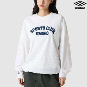 [엄브로] 아치 레터링 자수 피스테 UQ321CWT90_SCW0