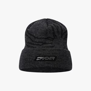 [스파이더] 남성 로고 와펜 숏 비니 SPKWANCA307MCGR