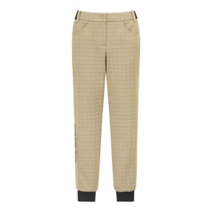 [마스터바니] 여성 엠보 하운드투스 백 밴딩 조거 팬츠 421E4PF582BG