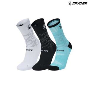 [스파이더] 남성 러닝 논슬립 장목 양말 SPKFANSC231M