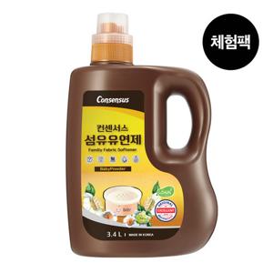 [체험특가]컨센서스 섬유유연제 3.4L 1개  택1