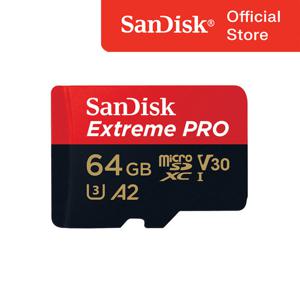SOI 샌디스크 익스트림 프로 마이크로SD카드 64GB 액션캠/드론 메모리/ QXCU