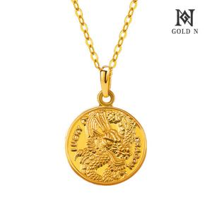 골드앤 순금 24K 청룡 코인 목걸이 대_3.75g