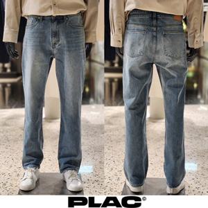 [PLAC]플랙 PJTF5SZK035 남성 BASIC STRAIGHT JEANS K03 LIGHT WSHD 레귤러 스트레이트 핏