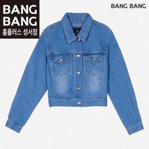뱅뱅성서 HC04 여성 크롭 브러쉬워싱 데님자켓 NUKD13