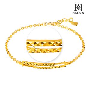 골드앤 순금 24K 컷팅 엘리카 팔찌_3.75g