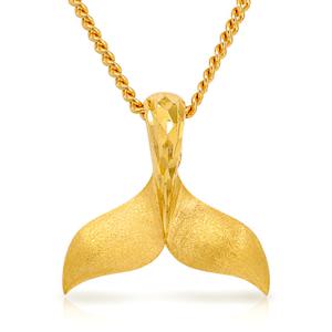 순금 목걸이 18.75g [고래꼬리 무광] 행운 아이템