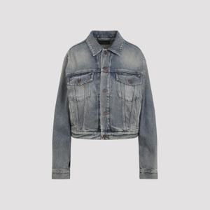 발렌시아가 자켓 793895 TJW95 2204 BLUE RUST