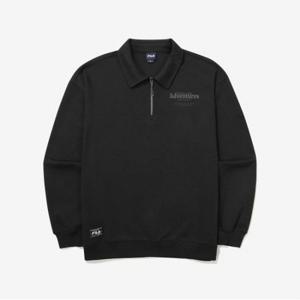 [휠라] 정상* 79,000원 카라 반집업 맨투맨(FS2POG3108X_BLK)