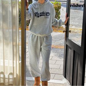 [위시드]레터링 조거 기모 셋업(WIBDOP003)