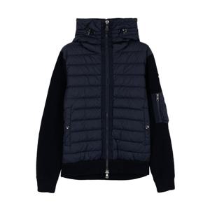 몽클레르 TRICOT 패딩 울 후드 가디건 남성 NAVY 9B50800 A9340 777