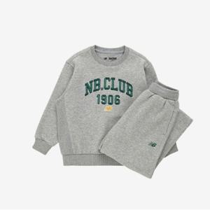 M 뉴발란스키즈트레이닝세트 PQC NK9YEB403U-AC ESSENTIAL_기모