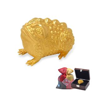 [골드모아] 순금 두꺼비 기념품 37.5g 24K 고급원목케이스증정