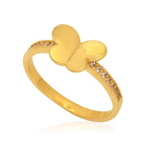 순금 반지 3.75g [나비 콤비]