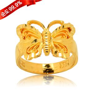 순금 반지 18.75g 24K [빗살나비]