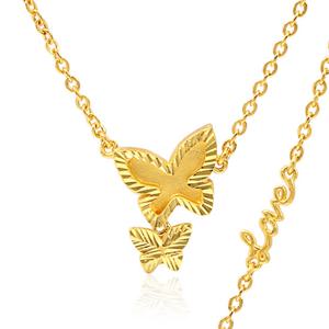 여자 순금 목걸이 11.25g [나비러브]