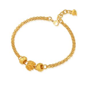 여자 순금 팔찌 18.75g [장미 도넛]