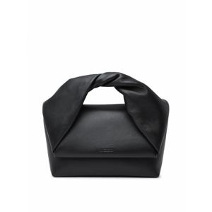 [JW ANDERSON] 라프리마 여성 크로스 바디 가방 미디엄 트위스터 백 인 블랙 레더 HB0539LA0088999 /8