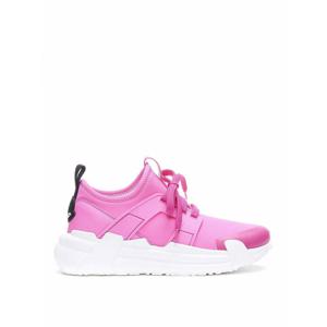 [MONCLER] 라프리마 여성 트레이너 카프스킨 블렌드 스니커즈 4M00050M2936543 Fuchsia /8