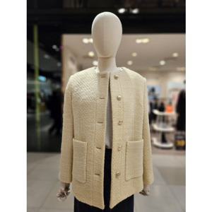 [CC콜렉트] 칼라리스 트위드 싱글 자켓 C251MSF001 2색상