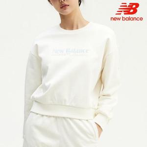 [뉴발란스] W 세미크롭 라운드 맨투맨 NBNCE1W222-64 긴팔티