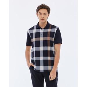 닥스 골프 남성 24SS 클리어런스스테디셀러클래식 체크 반팔폴로티셔츠 (NAVY) WGTS4B004N2