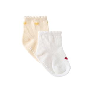 밍크뮤 [WH] 하트JQD양말SET 35170-011-02
