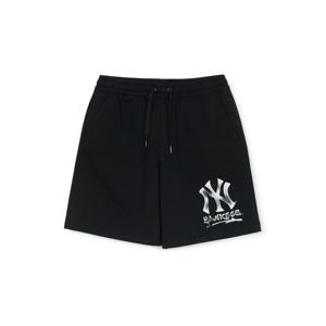 MLB  (3ASPB0253-50BKS) 공용 베이직 빅로고 6부 반바지