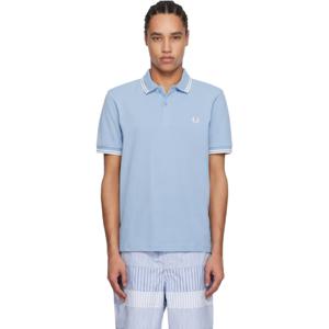 25 FW 꼼데가르송 남성 블루 Fred Perry 스트롱 윌 M3600 폴로 셔츠 252270M212001