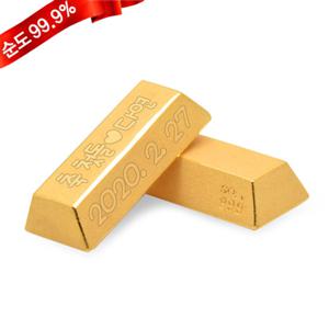 순금 초콜릿 미니 금괴 골드바 3.75g 24K