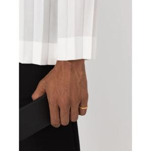 알리기에리 로고 해머드 스털링 실버 링 FJ4491A