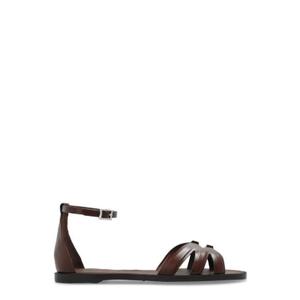 Max Mara 버클 디테일 오픈 토 샌들 DOUBLEFLAT2514521092 008 TP934949210