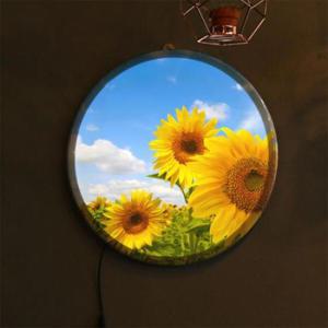 아트박스/꾸밈 nr350-LED액자35R_가을엔해바라기