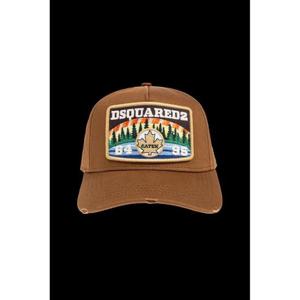 Dsquared2 로고 자수 디스트레스드 베이스볼 캡 BCM092405C00001 5092 TP942546486
